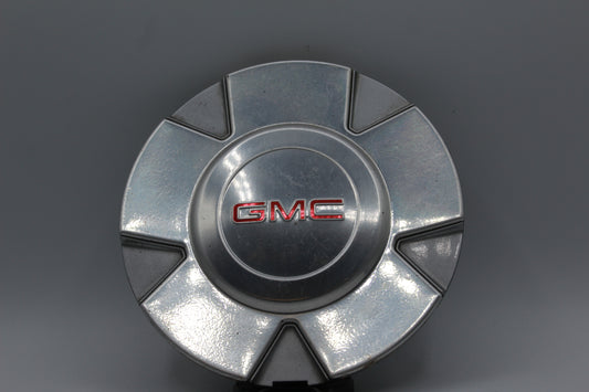 OEM 2007-2012 GMC ACADIA 5 SPOKE 19" POLISHED CENTER CAP ONE CENTERCAP 9596977