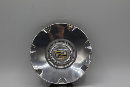 Cadillac CTS or STS center cap, blue/gold emblem, 2004-2008 part # 9595437