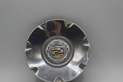 Cadillac CTS or STS center cap, blue/gold emblem, 2004-2008 part # 9595437