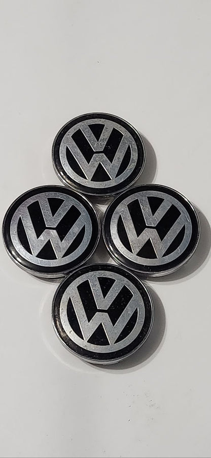 VW VOLKSWAGEN HUB CENTER CAP #MG-P1043H (NOS 4)