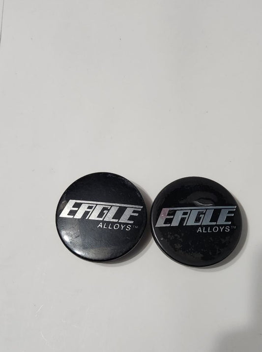 EAGLE ALLOYS WHEEL CENTER CAP BLACK FINISH # 138