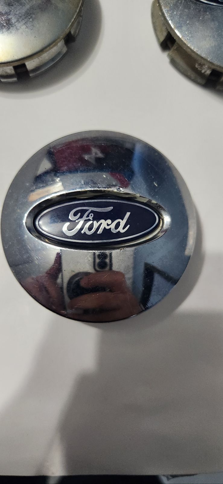 FORD Explorer Edge Flex CHROME Wheel Center Hub Cover Cap 6L24 1A096 AA