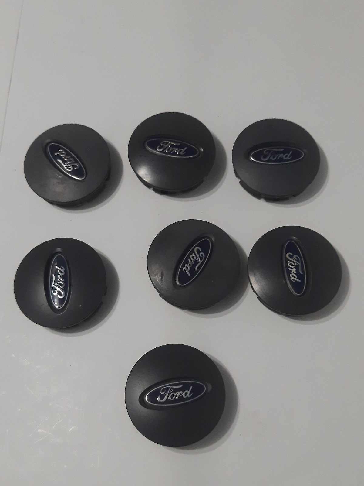 FORD EXPLORER EDGE OEM CENTER CAP BLACK 9L8J-1A108-AA 6F23-1A096-BA 2 5/8"