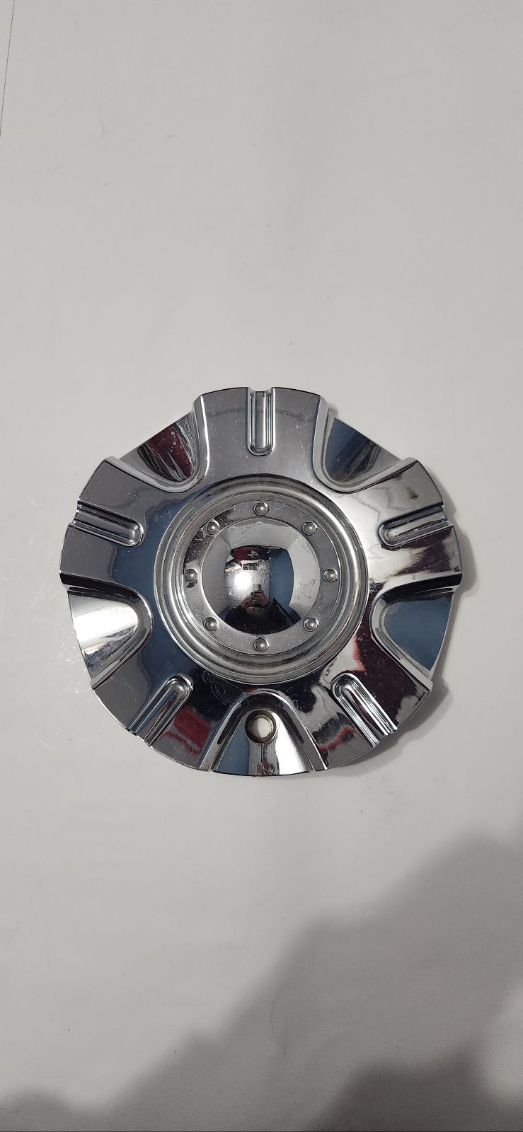 cap809l160 Gio Chrome Wheel Center Cap