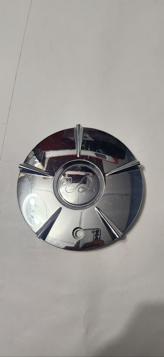 U2 MCD8069YA01 CUSTOM ALLOY WHEEL BOLT ON CHROME CENTER CAP #2D-9