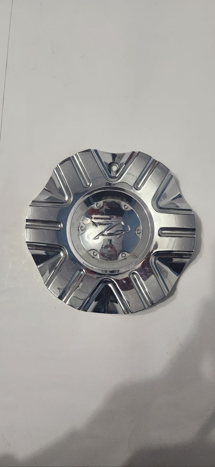 ZINIK CCAP-Z085 USTOM ALLOY WHEEL CHROME BOLT ON CENTER CAP #2C-9