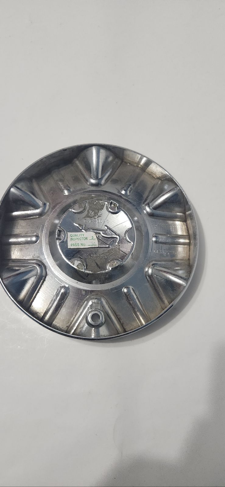 ZINIK CCAP-Z085 USTOM ALLOY WHEEL CHROME BOLT ON CENTER CAP #2C-9