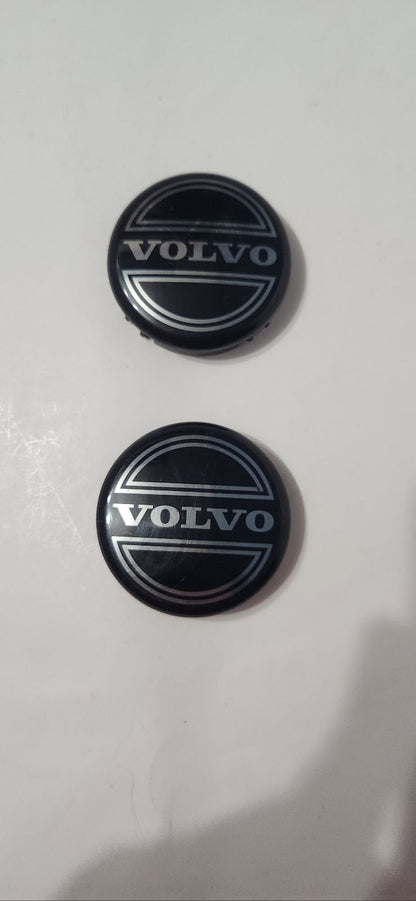 Volvo Wheel Center Hub Cap Cover Set of 2 1997-2009 86 46379 OEM