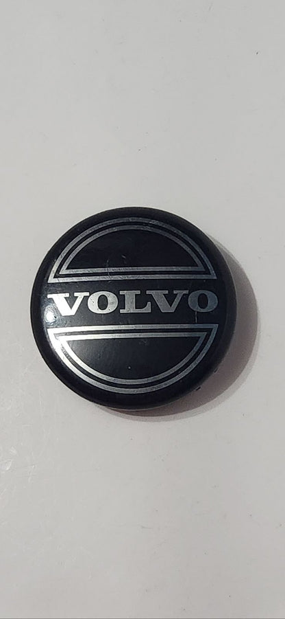 Volvo 9472026 Factory OEM Center Wheel Lug Dust Hub Cap Rim Cover Black Lot 9S