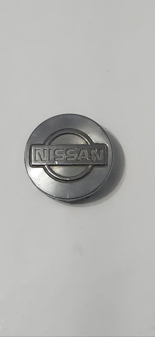 Nissan 40342-53F00 wheel button center caps machined chrome 89-94 09142301