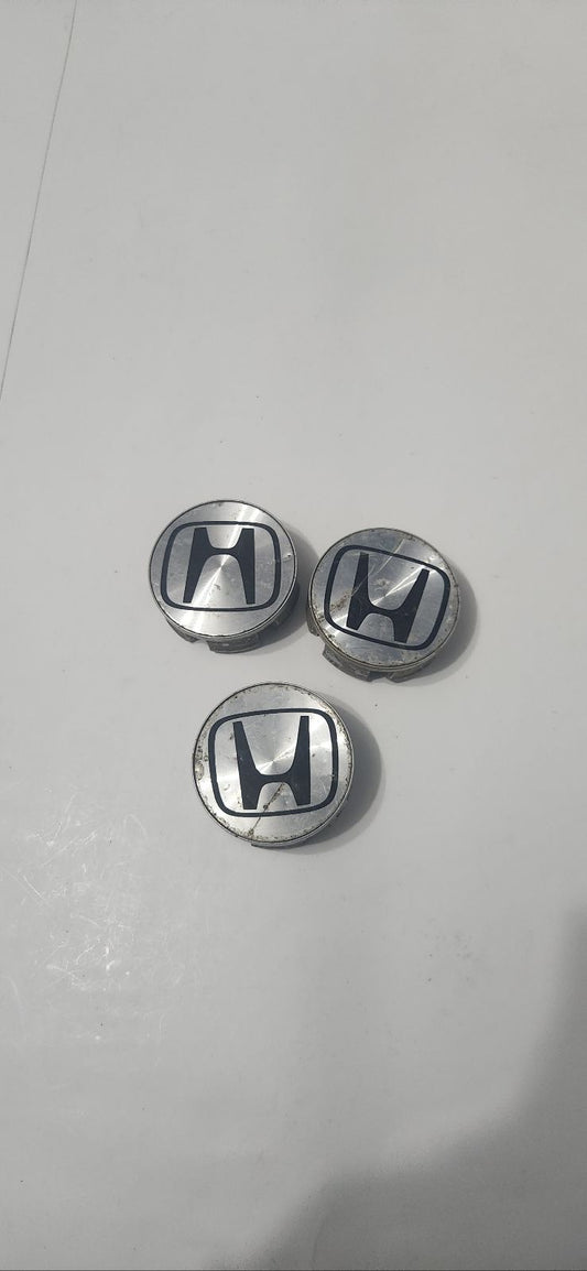 1999 2000 HONDA CIVIC SI OEM WHEEL CENTER CAP 44732-S50-N910 2 1/4" Set Of 4