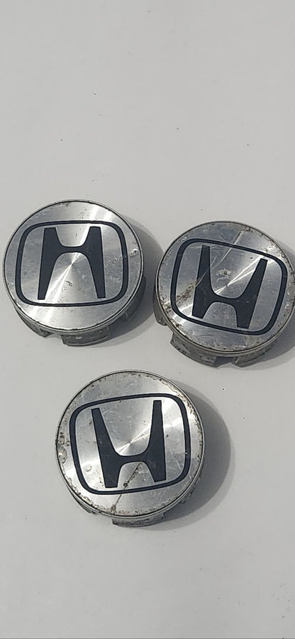 1999 2000 HONDA CIVIC SI OEM WHEEL CENTER CAP 44732-S50-N910 2 1/4" Set Of 4