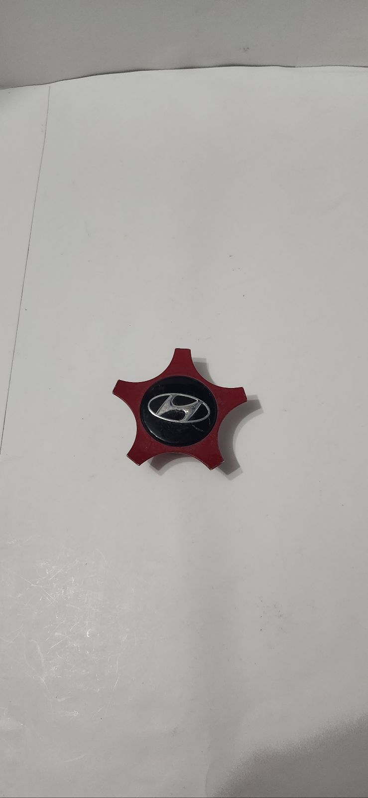 Hyundai Veloster 52960-2V000 OEM Center Wheel Hub Cap Rim Cover Star 70813 RED