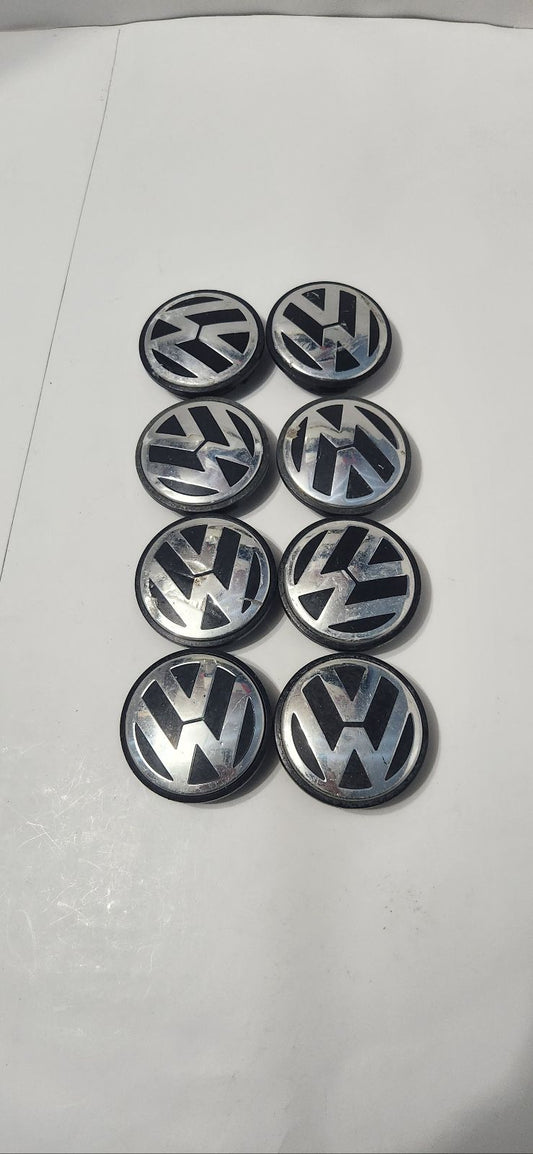 Volkswagen Center Cap 2003-2022 OEM VW 3B7601171 2-1/2”OD Good Condition 4pcs