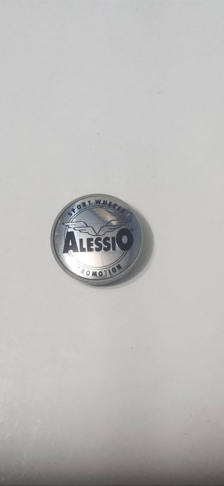 Alessio 2 Chrome Custom Wheel Center Rim Cap Hub Cover Aftermarket AM959