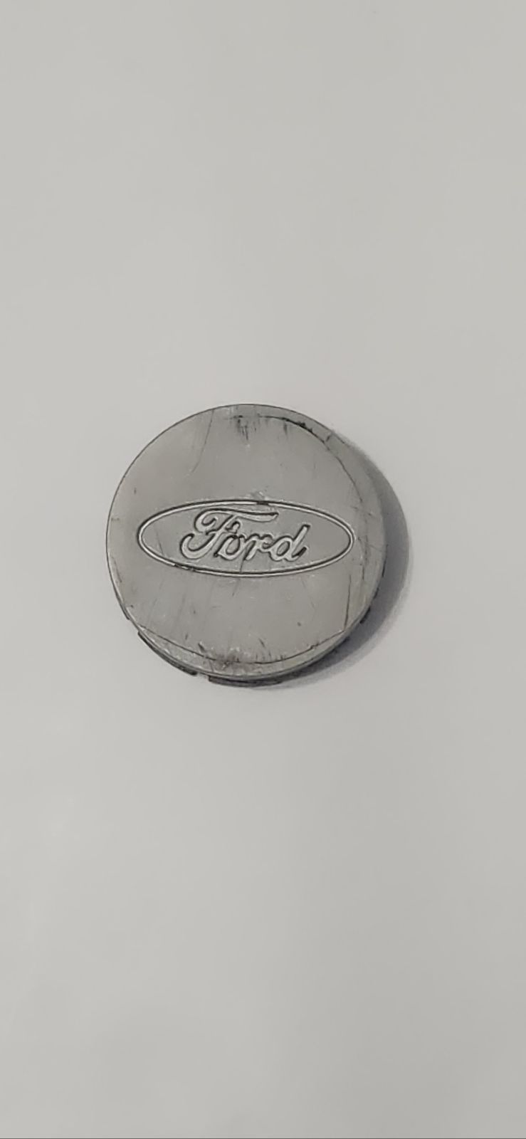 FORD ESCORT OEM WHEEL CENTER CAP SILVER FINISH F5C6-1A096-BA F3CC-1A096-AA